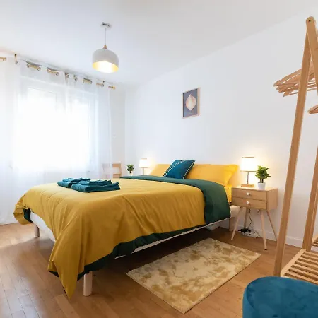 Ferienwohnung Le Stella - Hypercentre Garage Gratuit Wifi Netflix Amazon Prime Proche Parc Tete D'Or Villeurbanne Exterior foto