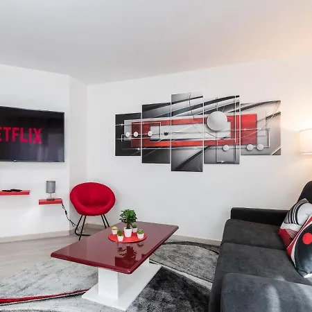 Ferienwohnung Le Stella - Hypercentre Garage Gratuit Wifi Netflix Amazon Prime Proche Parc Tete D'Or Villeurbanne Exterior foto